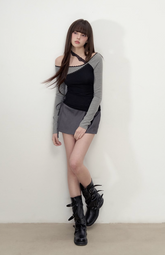 Lace Contrast Tee